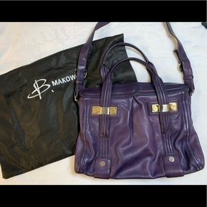 B. Makowsky shoulder bag; great condition; comes with dust bag